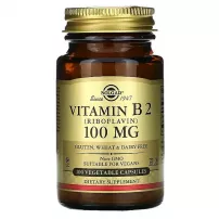 Solgar Vitamin B2 100 mg ĳ������ ������� "³���� �2 (���������)", 100 ��