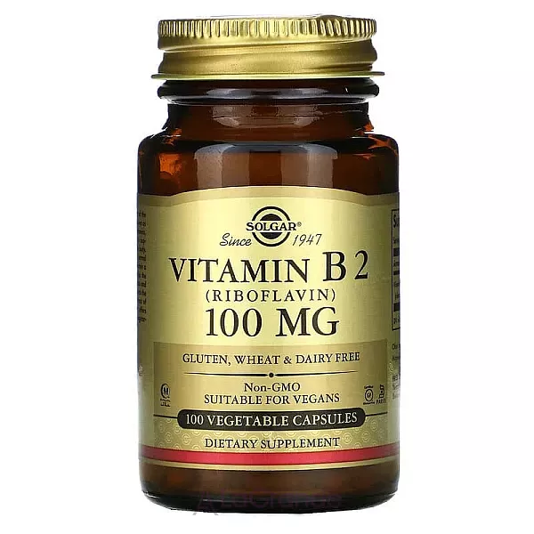 Solgar Vitamin B2 100 mg ĳ������ ������� 