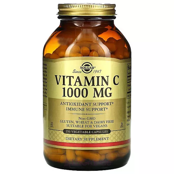 Solgar Vitamin C 1000 mg ĳ������ ������� 