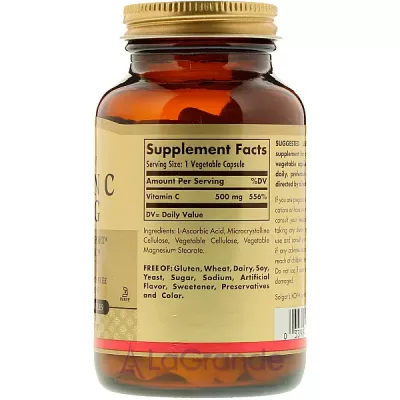 Solgar Vitamin C 500 mg ĳ  