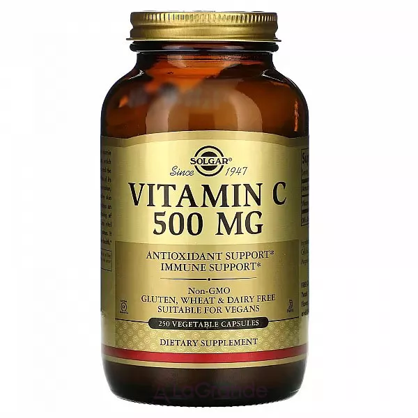 Solgar Vitamin C 500 mg ĳ������ ������� 