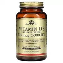 Solgar Vitamin D3 (Cholecalciferol) 125 mcg (5000 IU) ĳ������ ������� "³���� �3 (���������������)", 125 ��� (5000 ��)