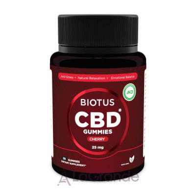 Biotus CBD Gummies Cherry 25 mg ĳ       ' 