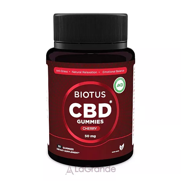 Biotus CBD Gummies Cherry 50 mg ĳ������ ������� ��� �������� ���������� �� ��������� ������'� 