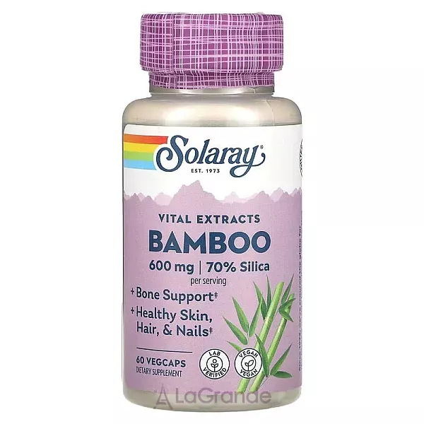 Solaray Bamboo Stem Extract 300 mg ĳ������ ������� 