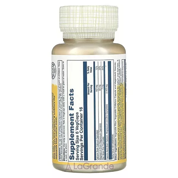 Solaray Capryl Sustained-Release 2163 mg ĳ������ ������� 