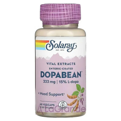 Solaray DopaBean (Mucuna Pruriens) 333 mg ĳ  