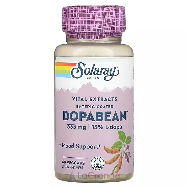 Solaray DopaBean (Mucuna Pruriens) 333 mg ĳ������ ������� 