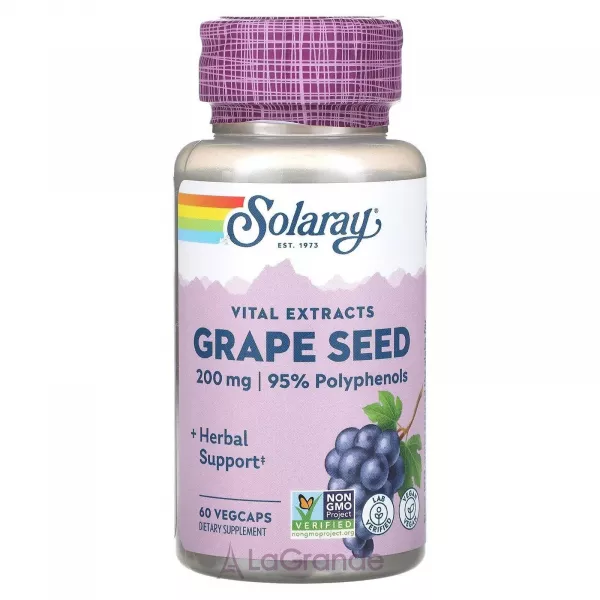 Solaray Grape Seed 200 mg ����������� ������� 