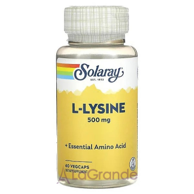 Solaray L-Lysine 500 mg ĳ  