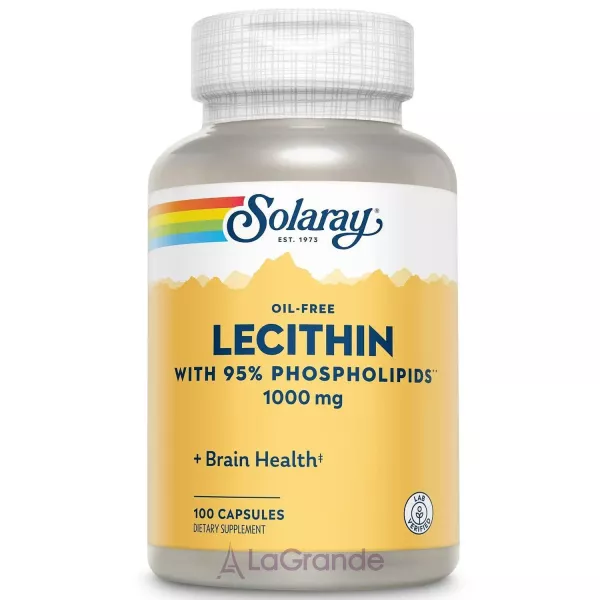 Solaray Lecithin 1000 mg ĳ������ ������� ��� �������� ����� �� ������� ������� 