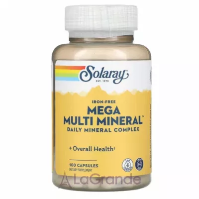Solaray Mega Multi Mineral ����������������� ��������