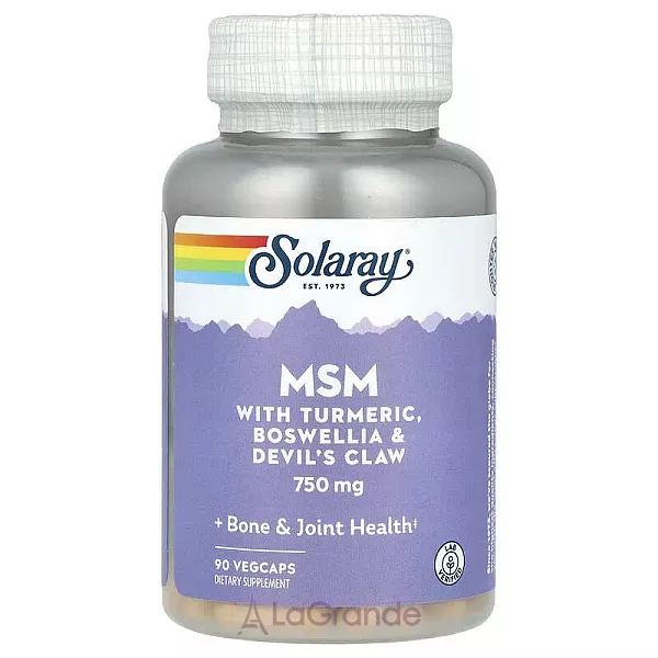 Solaray MSM 750 mg ĳ������ ������� 