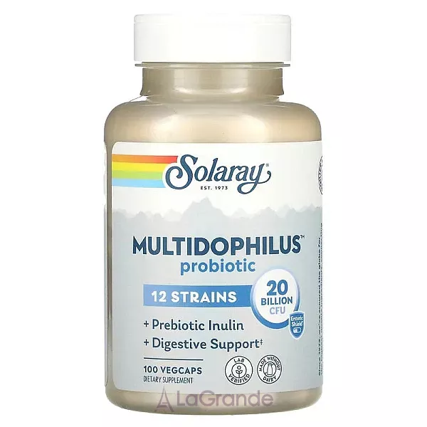 Solaray Multidophilus 12 ���������, 20 ���� ���