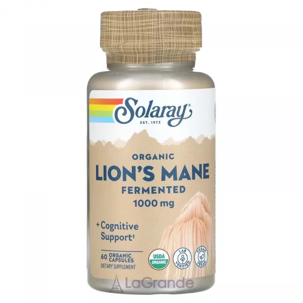 Solaray Lion's Mane 1000 mg ����������� ������� 
