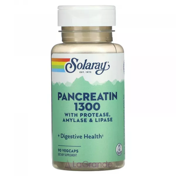 Solaray Pancreatin 1300 ĳ������ ������� 