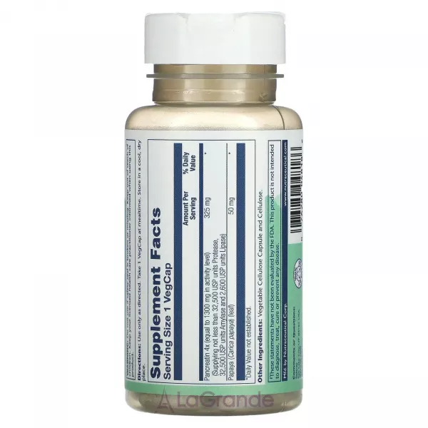 Solaray Pancreatin 1300 ĳ������ ������� 