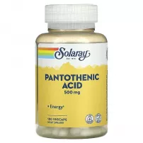 Solaray Pantothenic Acid 500 mg ����������� ������� "������������ �������", 500 ��