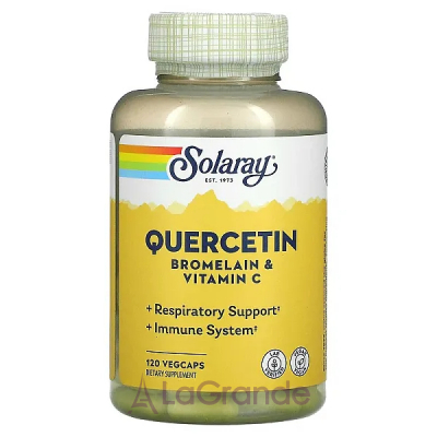 Solaray Quercetin Bromelain & Vitamin C  