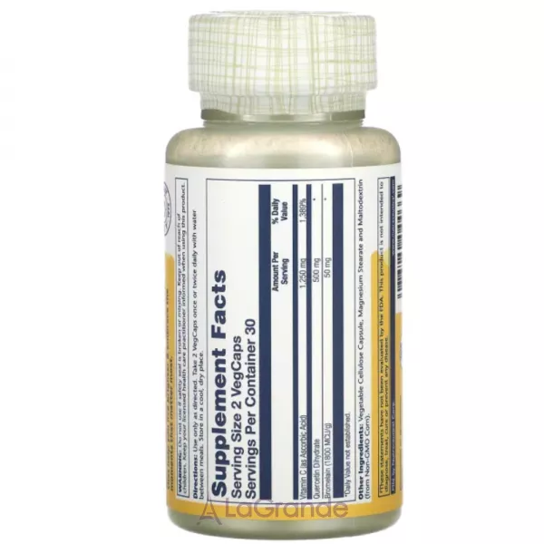 Solaray Quercetin Bromelain & Vitamin C �������� 