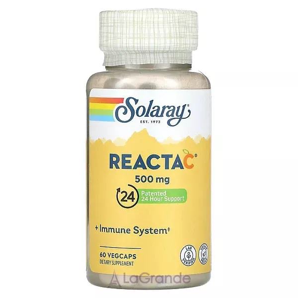 Solaray Reacta-C 500 mg ĳ������ ������� 