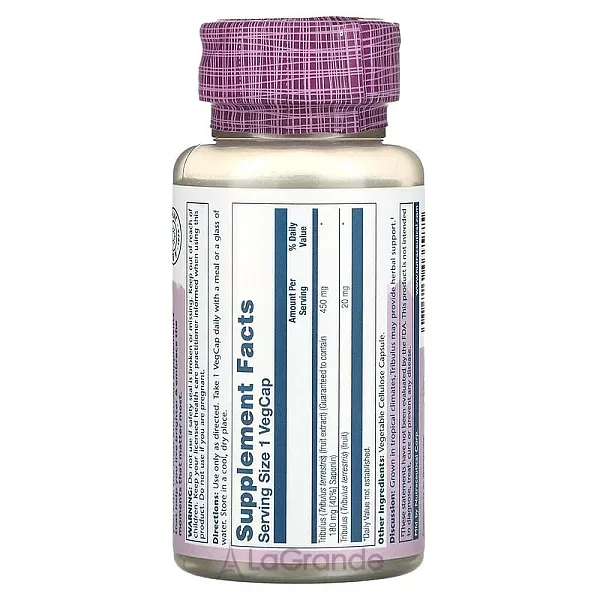 Solaray Tribulus Extract 450 mg ĳ������ ������� ��� ������� 