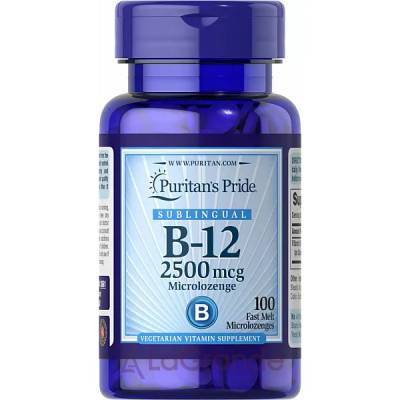 Puritan's Pride Vitamin B-12 2500 mcg ĳ  