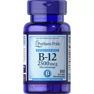 Puritan's Pride Vitamin B-12 2500 mcg   