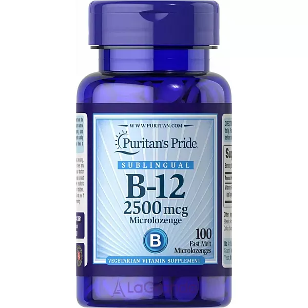 Puritan's Pride Vitamin B-12 2500 mcg ����������� ������� 