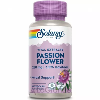 Solaray Passion Flower 250 mg   