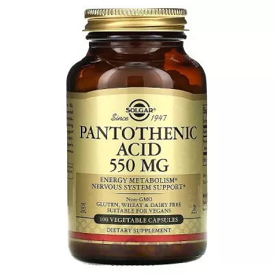 Solgar Pantothenic Acid 550 mg ĳ  