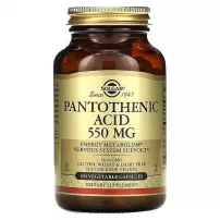 Solgar Pantothenic Acid 550 mg ĳ������ ������� "����������� �������", 550 ��