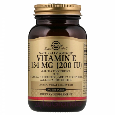 Solgar Vitamin E 134 mg (200 IU) ĳ  