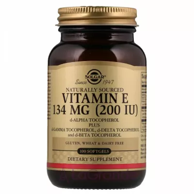 Solgar Vitamin E 134 mg (200 IU) ĳ  