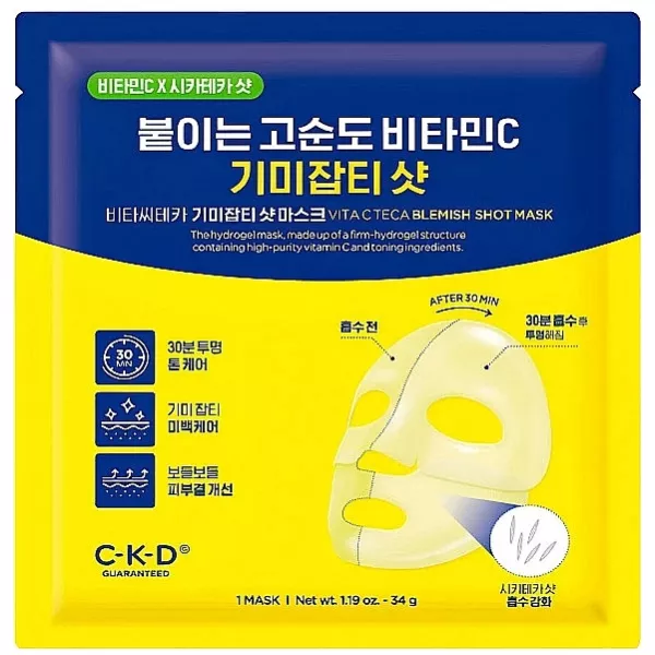 CKD Vita C Teca Blemish Shot Mask ����������� ������������ ����� ��� ���� � ��������� C