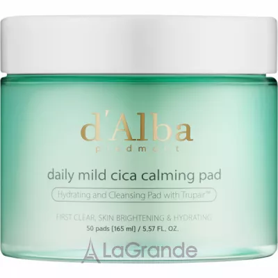 D'Alba Daily Mild Cica Calming Pad    