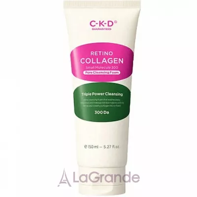 CKD Retino Collagen Small Molecule 300 Pore Cleansing Foam ϳ      