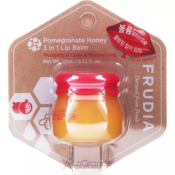 Frudia Pomegranate Honey 3 in 1 Lip Balm ������� ��� ���