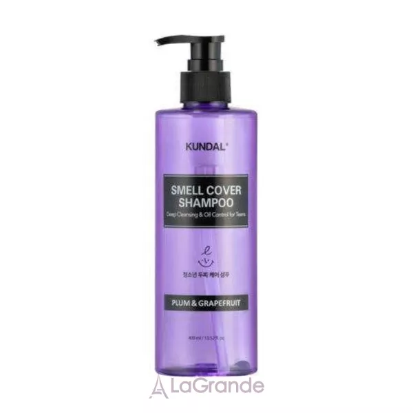 Kundal All Day Smell Cover Teens Shampoo Plum & Grapefruit ������� ��� ���������� � �������� 