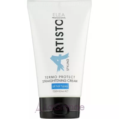 Elea Professional Artisto Salon Thermo Protect Straightening Cream     