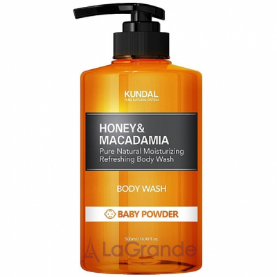 Kundal Honey & Macadamia Body Wash Baby Powder          