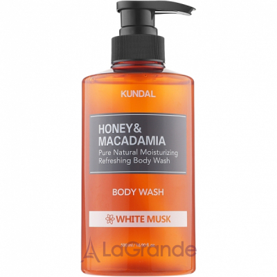 Kundal Honey & Macadamia Body Wash White Musk          