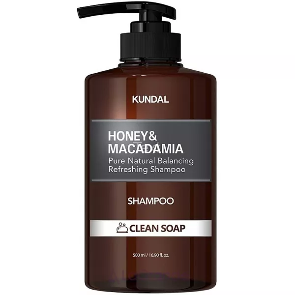 Kundal Honey & Macadamia Shampoo Clean Soap ������������� ����������������� ������� ��� ������������ ����� � �������� 