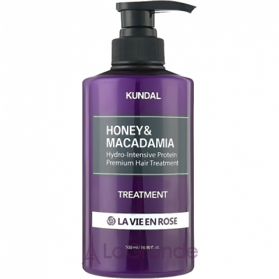 Kundal Honey & Macadamia Protein Hair Treatment La Vie En Rose     