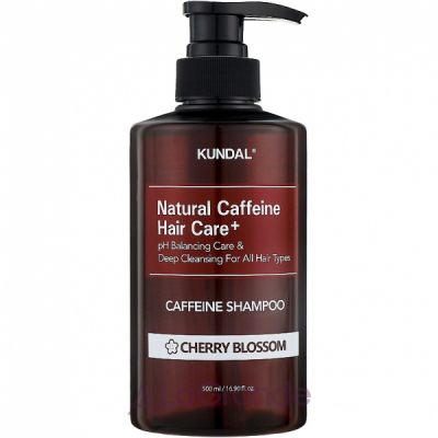 Kundal Natural Caffeine & Intensive Scalp Care Shampoo Cherry Blossom         