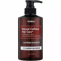 Kundal Natural Caffeine & Intensive Scalp Care Shampoo Cherry Blossom ����������� ������� ������ ��������� ����� � �������� �������� �����