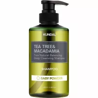 Kundal Tea Tree & Macadamia Deep Cleansing Shampoo Baby Powder ����������� ������� ������ ������� � �������� ������� ��������