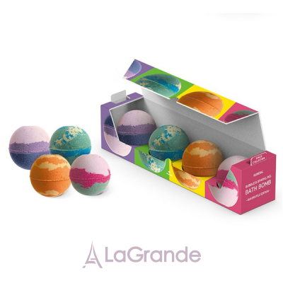 Kundal Bubble & Sparkling Bath Bomb Space Collection   4   