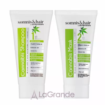 Abril et Nature Somnis & Hair Cannabis Treatment       볺 (h/shm/30ml + h/mask/30ml)