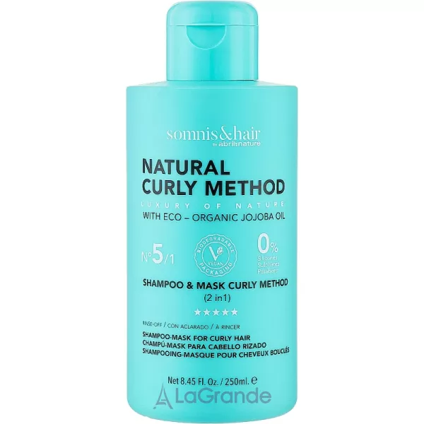 Somnis & Hair Shampoo & Mask Curly Method ������� � ����� 2�1 ��� �������� �����